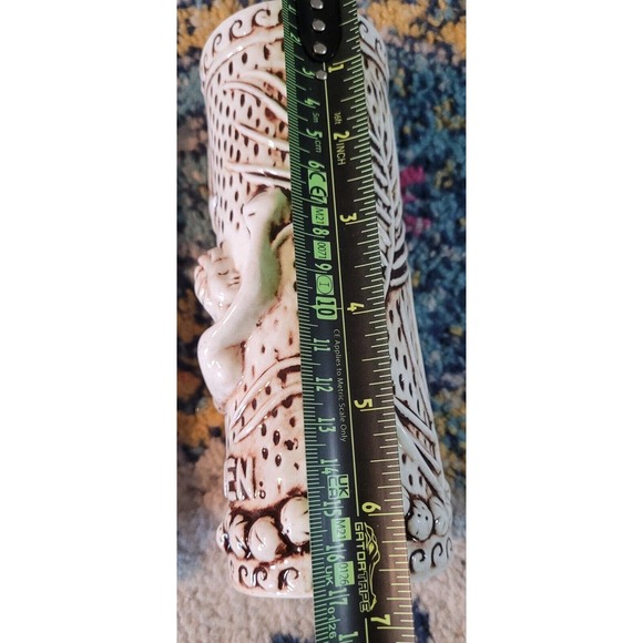TIKIROB Mermaid RUMHAVEN Tiki Mug Glazed 3D Siren Ceramic Man Cave Barware EUC - Picture 7 of 7